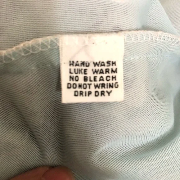 OOAK RARE VINTAGE LIKE NEW!! Blue Full Lace Robe and Gown Set - Picture 13 of 16